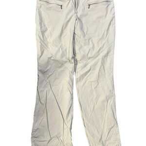 Columbia Cream Women’s Cargo Hiking Pants Lightweight and Versatile Sz 10S